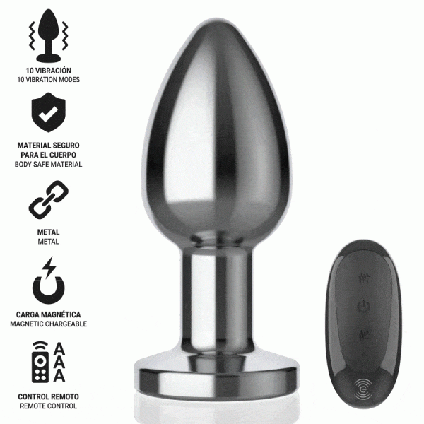 img_206452_16423475812f63a33306e2c75d704752_1 PLUG ANAL VIBRATÓRIO INTENSE | TAMANHO L