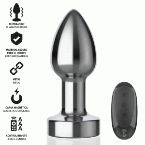 PLUG ANAL VIBRATÓRIO INTENSE