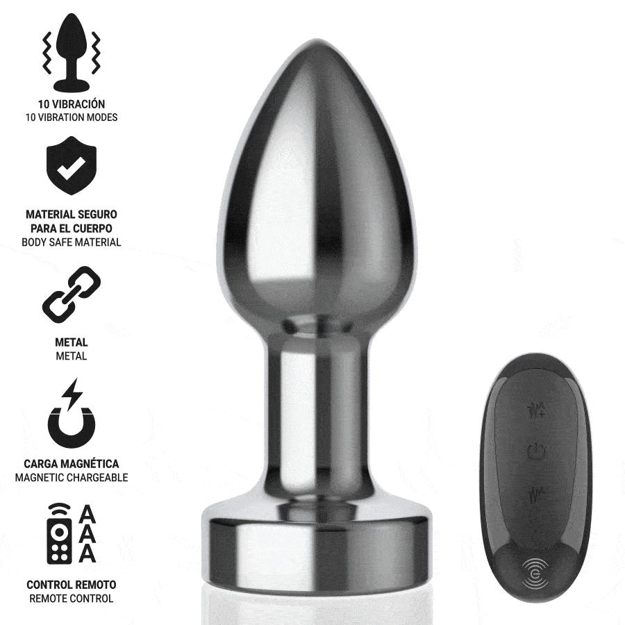 PLUG ANAL VIBRATÓRIO INTENSE