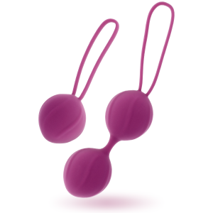 BOLAS KEGEL PARA TREINO PÉLVICO COVERME (LILÁS) - Image 2