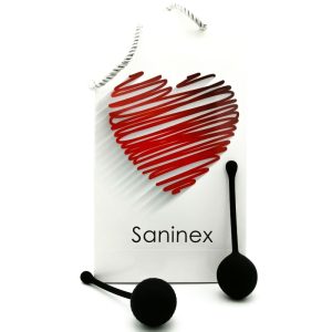 BOLA VAGINAL SANINEX CLEVER (PRETO)
