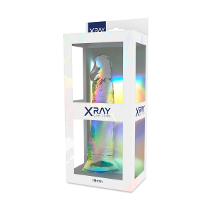 DILDO REALÍSTICO X RAY (TRANSPARENTE) | 19 CM - Image 2