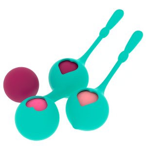 KIT DE BOLAS DE KEGEL DEVA (VERDE) - Image 4