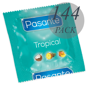 PRESERVATIVOS SABORIZADOS PASANTE | 144 UNIDADES - Image 2