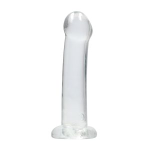 DILDO NON-REALISTIC CRYSTAL CLEAR 7 /17 CM TRANSPARENTE REALROCK - Image 3