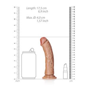 DILDO CURVED REALISTIC 6 /15,5 CM REALROCK - Image 6