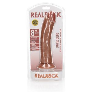 DILDO CURVED REALISTIC 8 /20,5 CM REALROCK - Image 2