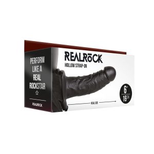 STRAP-ON OCO 6 /15,5 CM PRETO REALROCK - Image 2