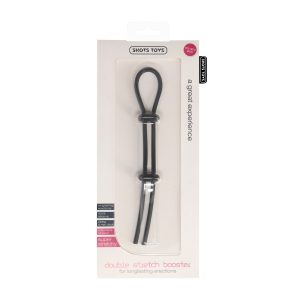 ANEL PARA O PÉNIS DOUBLE STRETCH BOOSTER SHOTS TOYS - Image 2