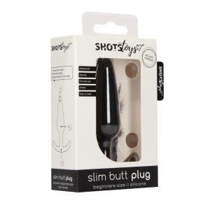 PLUG ANAL SLIM BEGINNER PRETO SHOTS TOYS - Image 2