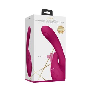 VIBRADOR MIKI PULSE WAVE FLICKERING G-SPOT ROSA VIVE - Image 1