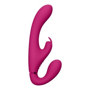 STRAP-ON SEM ARNÊS SUKI VIBRATING RABBIT ROSA VIVE - Image 4