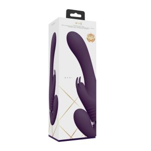 STRAP-ON SEM ARNÊS SUKI VIBRATING RABBIT ROXO VIVE - Image 1