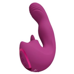 VIBRADOR YUMI FINGER MOTION AND FLICKERING TONGUE ROSA VIVE - Image 7