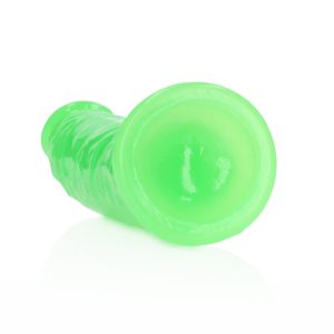 DILDO SLIM REALISTIC DILDO GLOW IN THE DARK 6'' / 15,5 CM REALROCK - Image 5