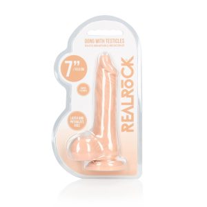 DILDO COM TESTÍCULOS 7 / 17 CM REALROCK - Image 2