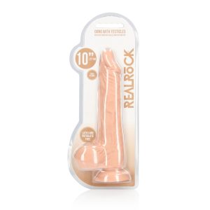 DILDO COM TESTÍCULOS 10 / 27 CM REALROCK - Image 2