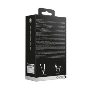 ARNÊS AJUSTÁVEL OUCH! COM DILDO (PRETO) - Image 3