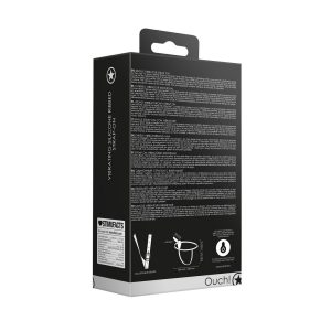 ARNÊS AJUSTÁVEL COM VIBRADOR PRETO OUCH! - Image 3