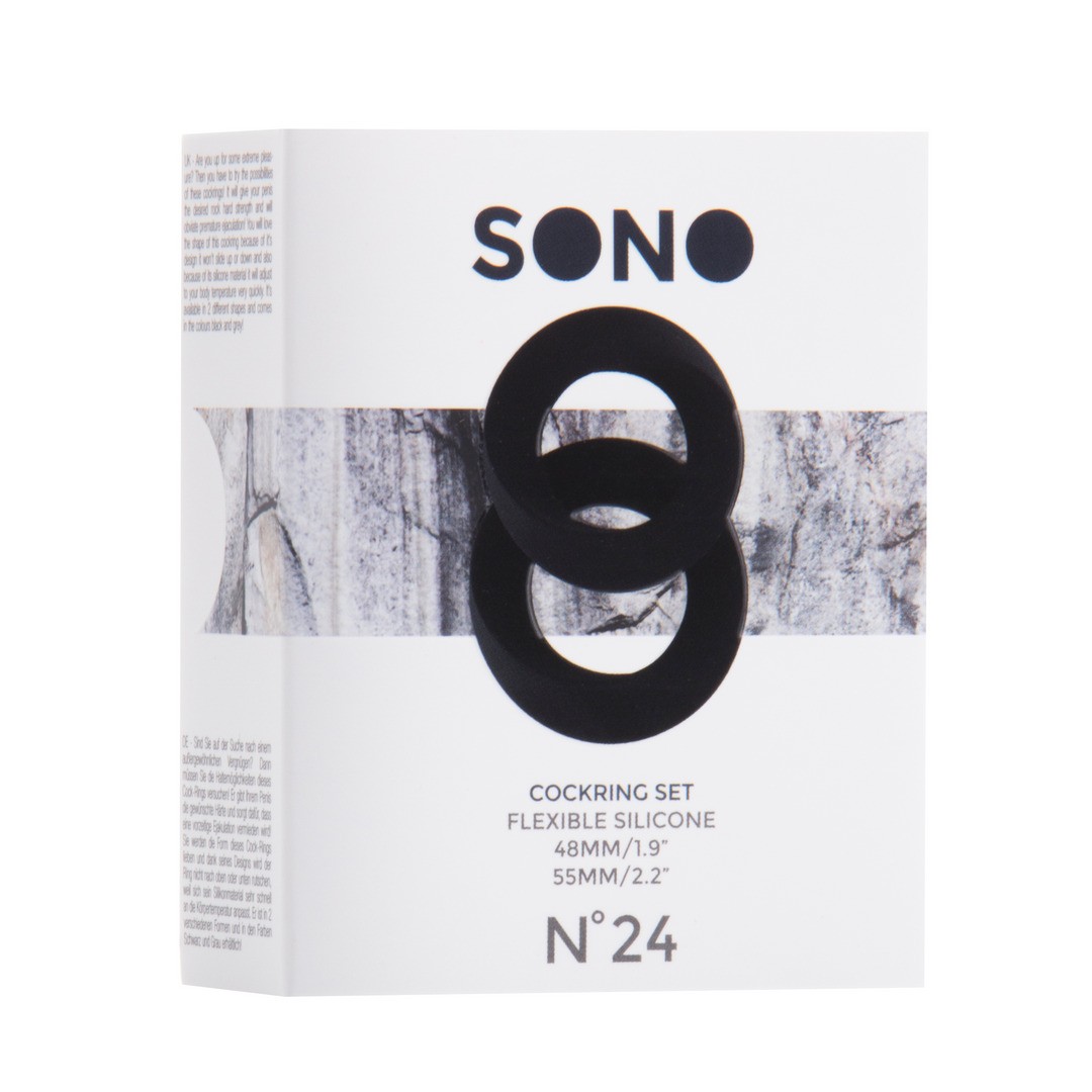 CONJUNTO DE 2 ANÉIS PARA O PÉNIS OUCH!