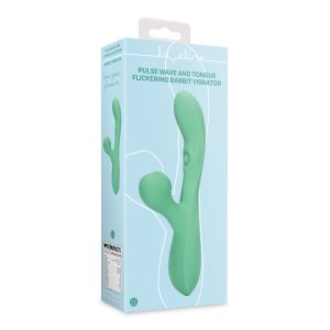 VIBRADOR RABBIT PULSE WAVE AND TONGUE FLICKERING BLUE GRASS LOVELINE - Image 2