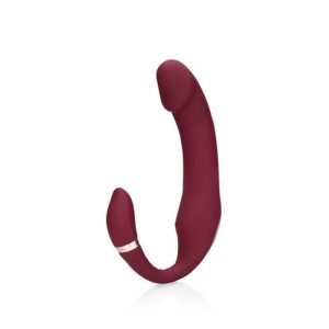 STRAP-ON SEM ARNÊS COM VIBRAÇÃO MERLOT GRAPE LOVELINE - Image 7