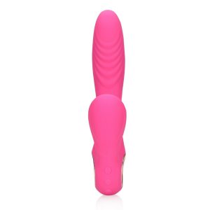 VIBRADOR RABBIT COM LAMBIDA E AQUECIMENTO EXUBERANT PINK LOVELINE - Image 5