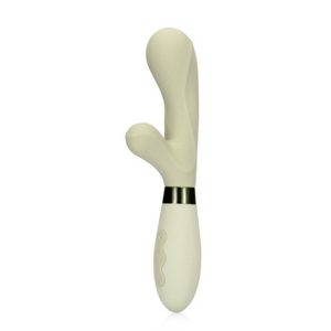 VIBRADOR RABBIT DE SILICONE MISTY GREEN LOVELINE - Image 7