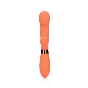 VIBRADOR RABBIT COM NERVURAS (LARANJA) - Image 5