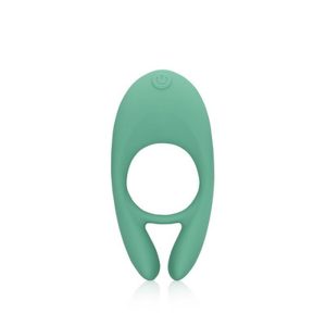 ANEL PARA O PÉNIS ULTRA SOFT SILICONE POINTED BLUE GRASS LOVELINE - Image 7