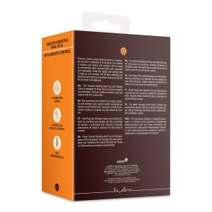 PLUG ANAL COM VIBRAÇÃO E COMANDO SMOOTH VIBRATING LICORICE BLACK LOVELINE - Image 3