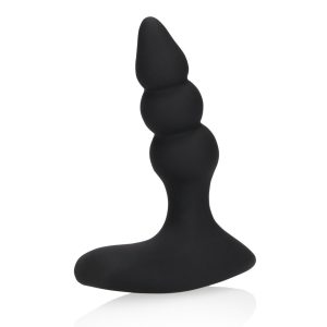 PLUG ANAL BEADED COM VIBRAÇÃO (PRETO) - Image 5