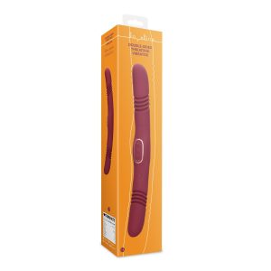 VIBRADOR DOUBLE-SIDED THRUSTING MERLOT GRAPE LOVELINE - Image 2