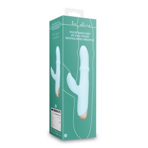 VIBRADOR PULSE WAVE AND UP-AND-DOWN MOVING RING ARCTIC BLUE LOVELINE - Image 2
