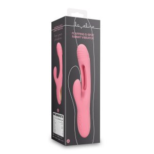 VIBRADOR FLAPPING G-SPOT RABBIT PINK ARABESQUE LOVELINE - Image 2