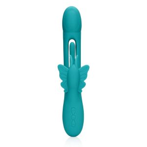 VIBRADOR BUTTERFLY FLAPPING G-SPOT PEACOCK BLUE LOVELINE - Image 5