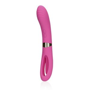 VIBRADOR DOUBLE-SIDED FLAPPING AND G-SPOT EXUBERANT PINK LOVELINE - Image 7
