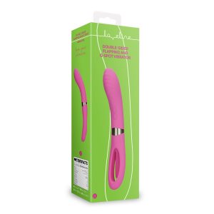 VIBRADOR DOUBLE-SIDED FLAPPING AND G-SPOT EXUBERANT PINK LOVELINE - Image 2