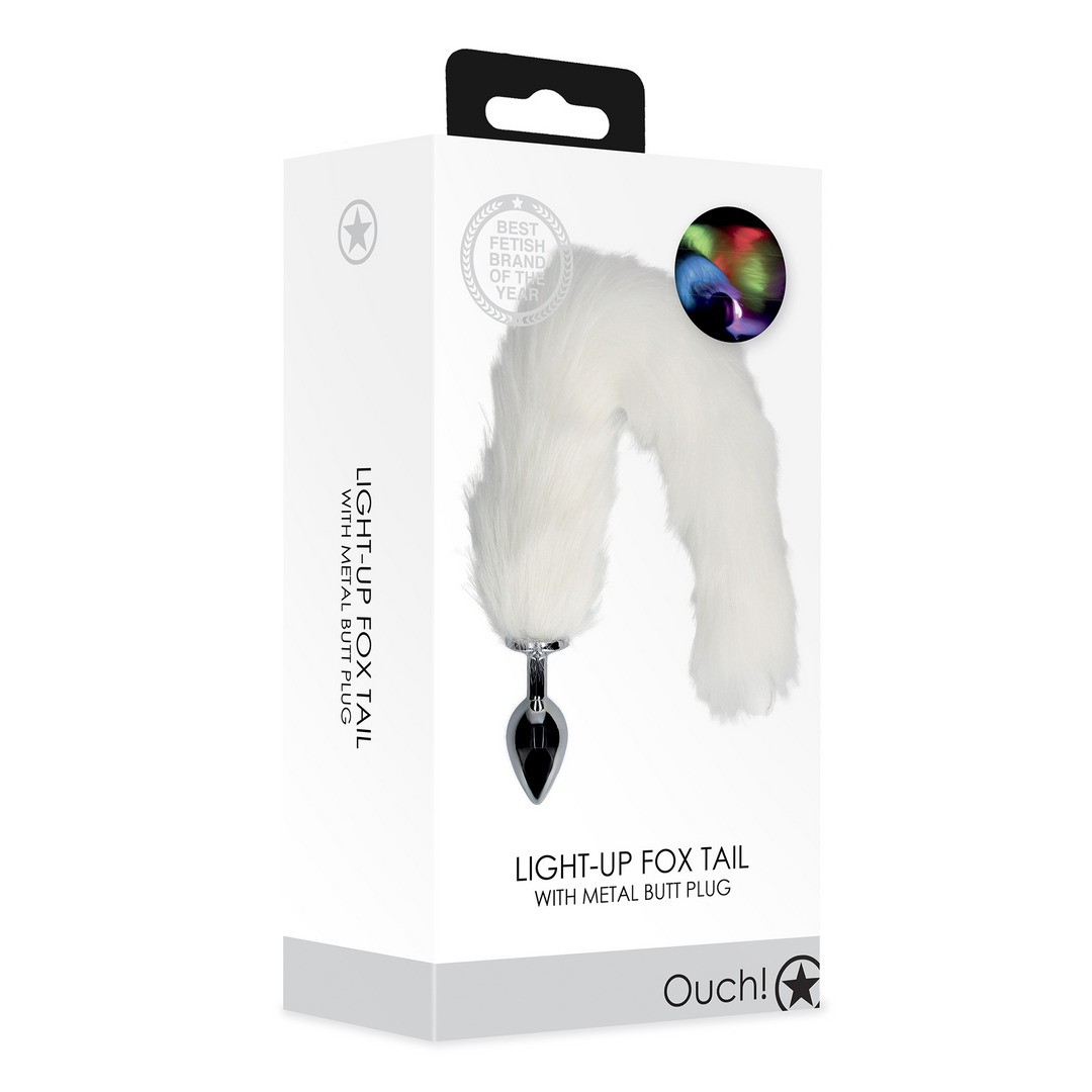 PLUG ANAL COM CAUDA DE RAPOSA