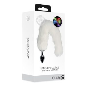PLUG ANAL COM CAUDA DE RAPOSA OUCH! (BRANCO) - Image 2