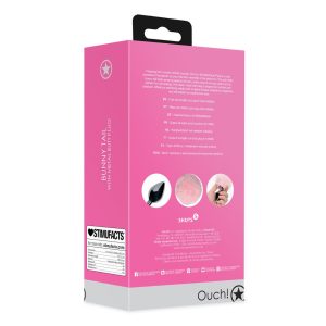 PLUG ANAL COM CAUDA DE COELHO ROSA OUCH! - Image 3