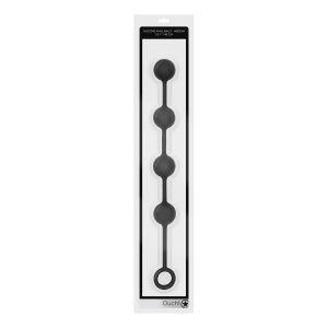 BOLAS ANAIS DE SILICONE MEDIUM OUCH! PRETAS - Image 2