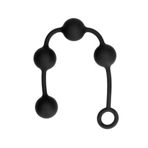 BOLAS ANAIS DE SILICONE MEDIUM OUCH! PRETAS - Image 4