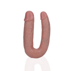 DILDO DUPLO U SHAPED DOUBLE DILDO 5 / 12,7 CM REALROCK - Image 4