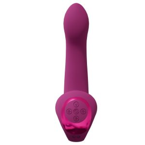VIBRADOR RIKO COM MOTOR TRIPLO PULSE WAVE STIMULATOR ROSA VIVE - Image 5