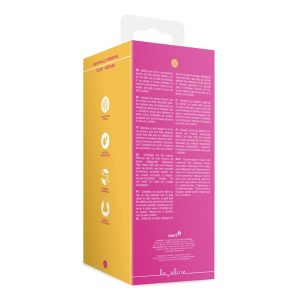 VIBRADOR NON-PHALLIC VIBRATING DILDO MÉDIO POWERFUL PINK LOVELINE - Image 2
