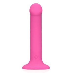 VIBRADOR NON-PHALLIC VIBRATING DILDO MÉDIO POWERFUL PINK LOVELINE - Image 3