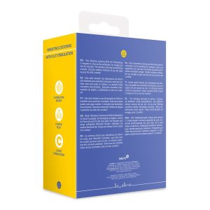 ANEL PARA O PÉNIS COM VIBRAÇÃO E ESTIMULADOR DE CLITÓRIS AZUL LOVELINE - Image 2