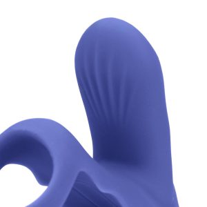 ANEL PARA O PÉNIS COM VIBRAÇÃO E ESTIMULADOR DE CLITÓRIS AZUL LOVELINE - Image 5
