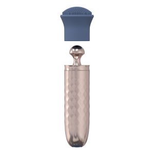 VIBRADOR THE THRILL10 SPEED INTERCHANGEABLE AZUL LOVELINE - Image 3